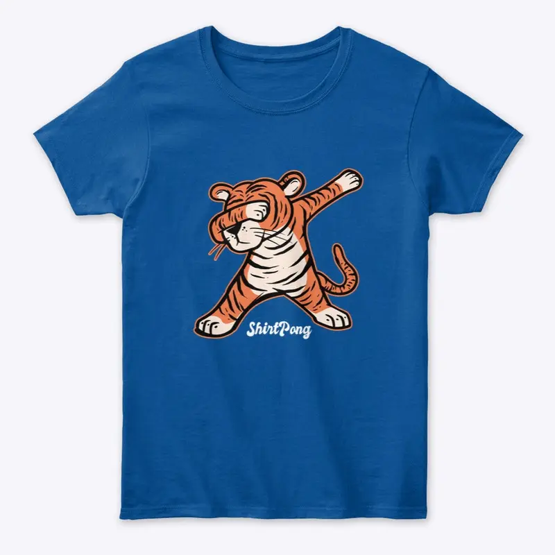 Tiger Dab Womens Tee